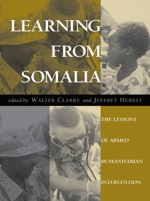 cover image of Learning From Somalia